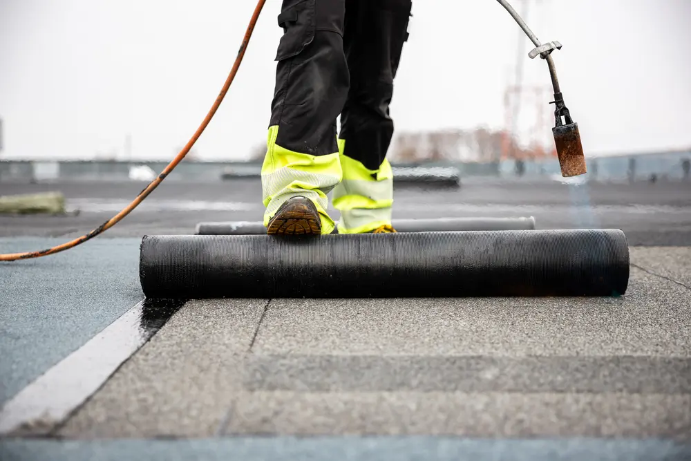 Flat Roofs work by Moston Roofing in Stockport