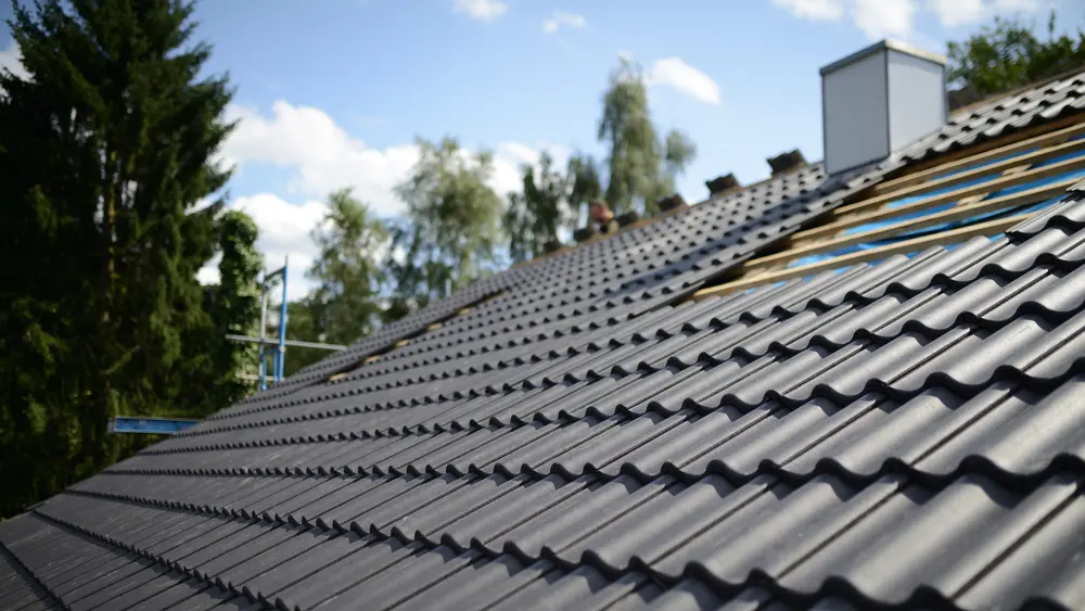 New tiled roof in Heaton Moor
