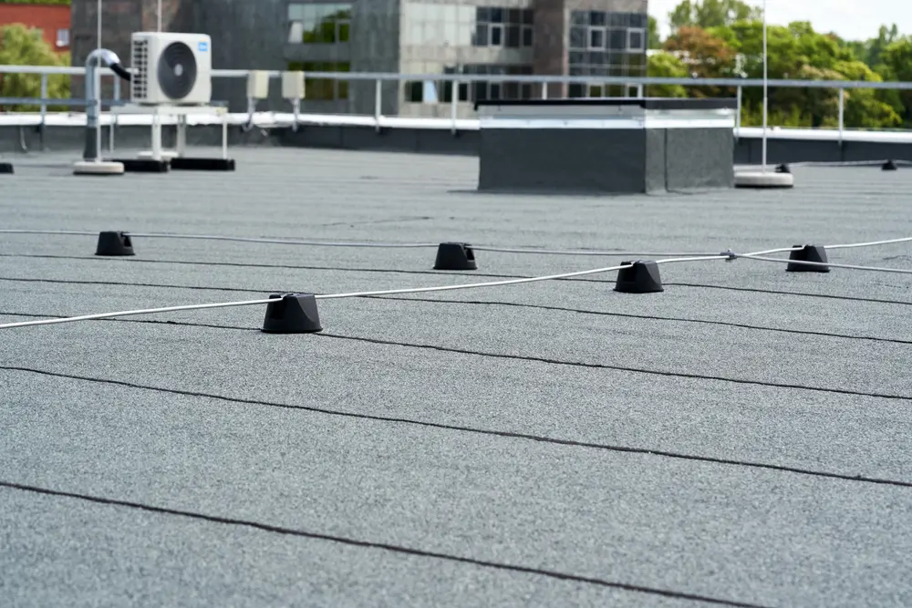 Commercial flat roof, Stockport